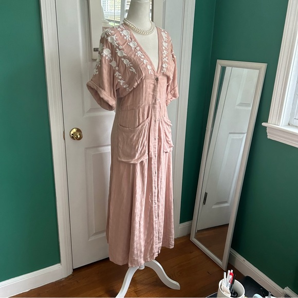 Free People Women’s Love to Love You Embroidered Dress X Small - Picture 9 of 16